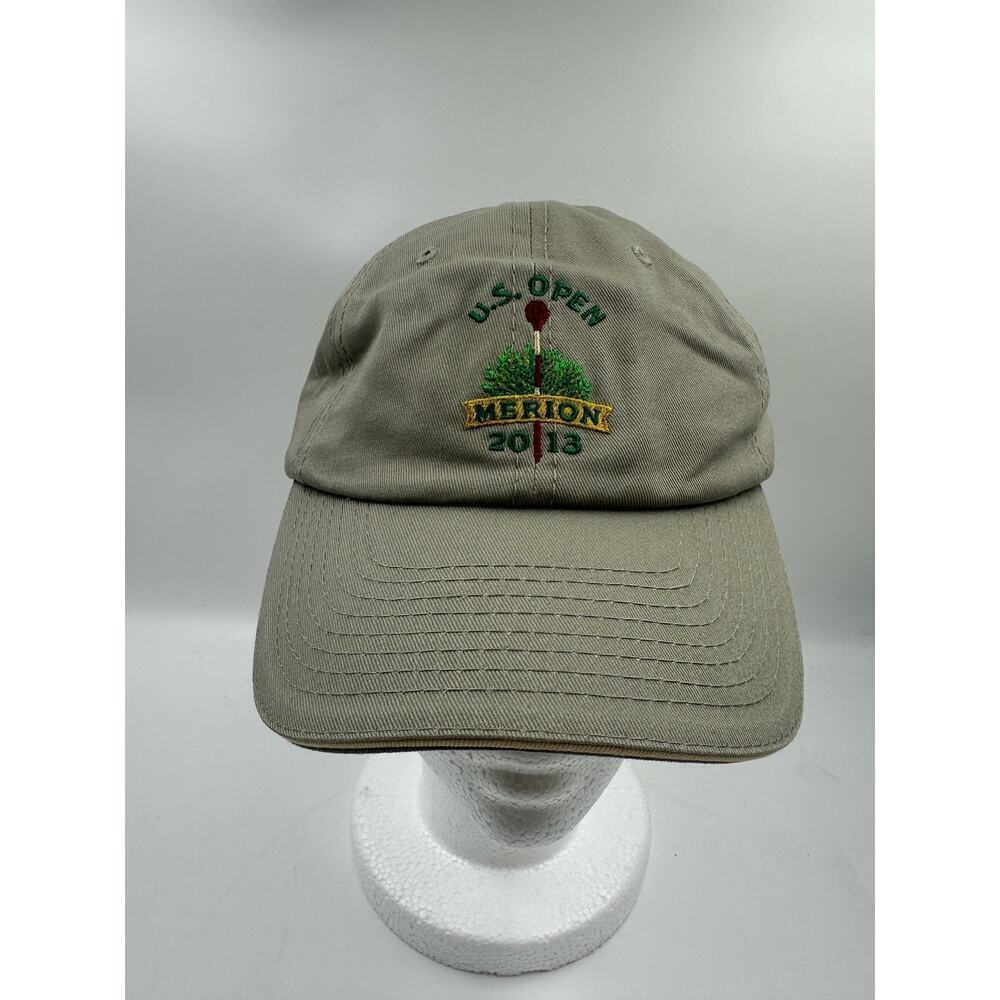 NEW 2013 U.S. Open Merion Golf Gray Adjustable Hat